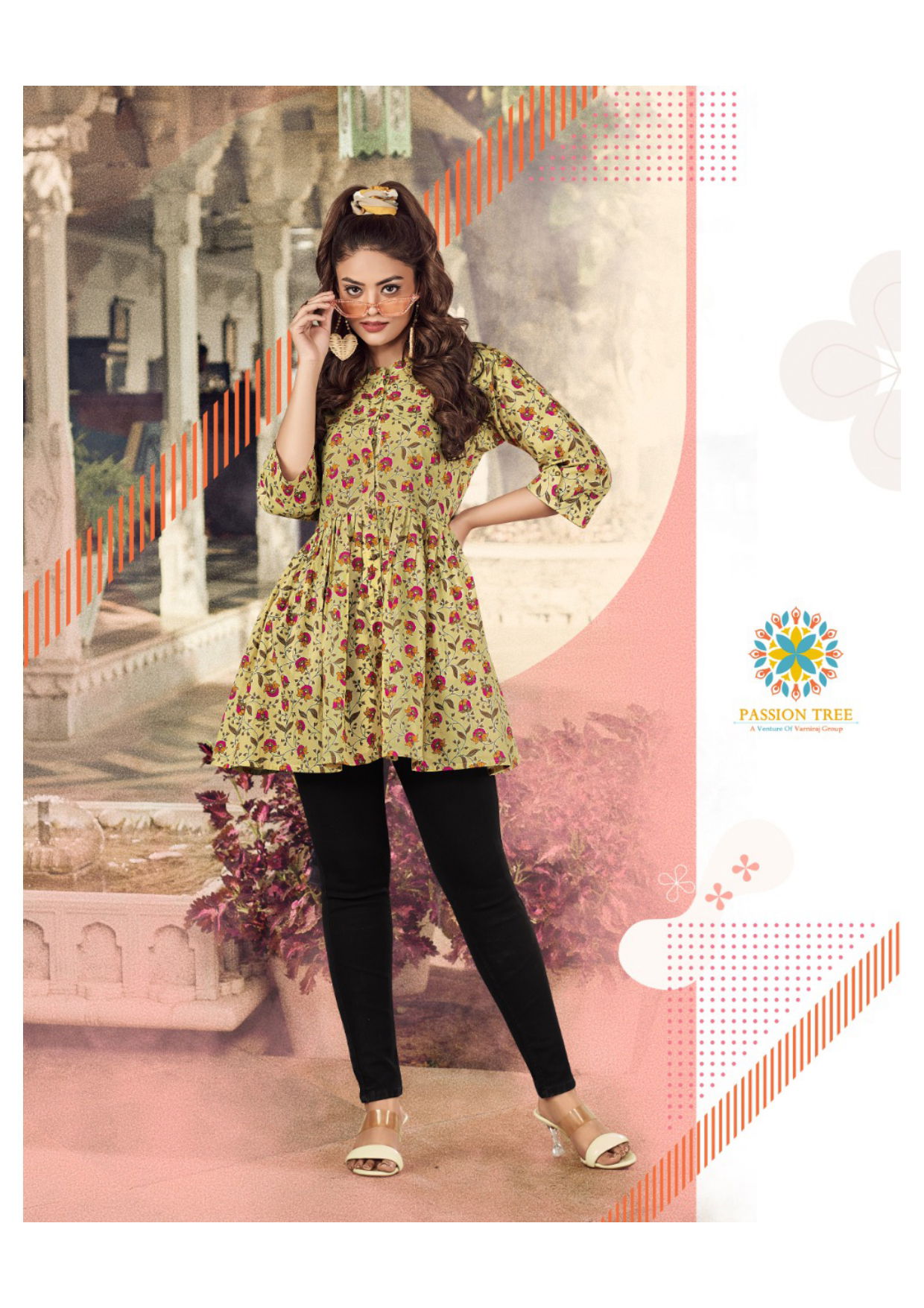 Flair Cotto Vol 1 By Passion Tree Cotton Printed Wholesale Ladies Top